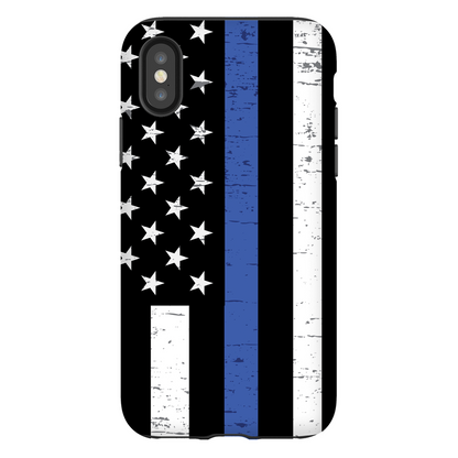Thin Blue Line Phone Cases