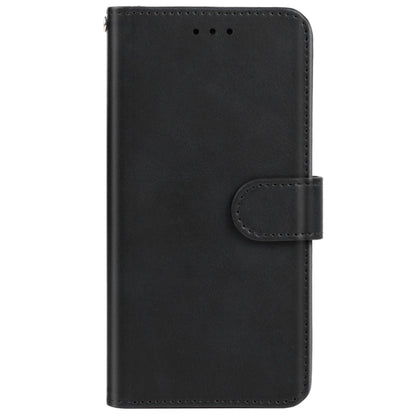 iPhone 15 Pro Max Leather Phone Case(Black)