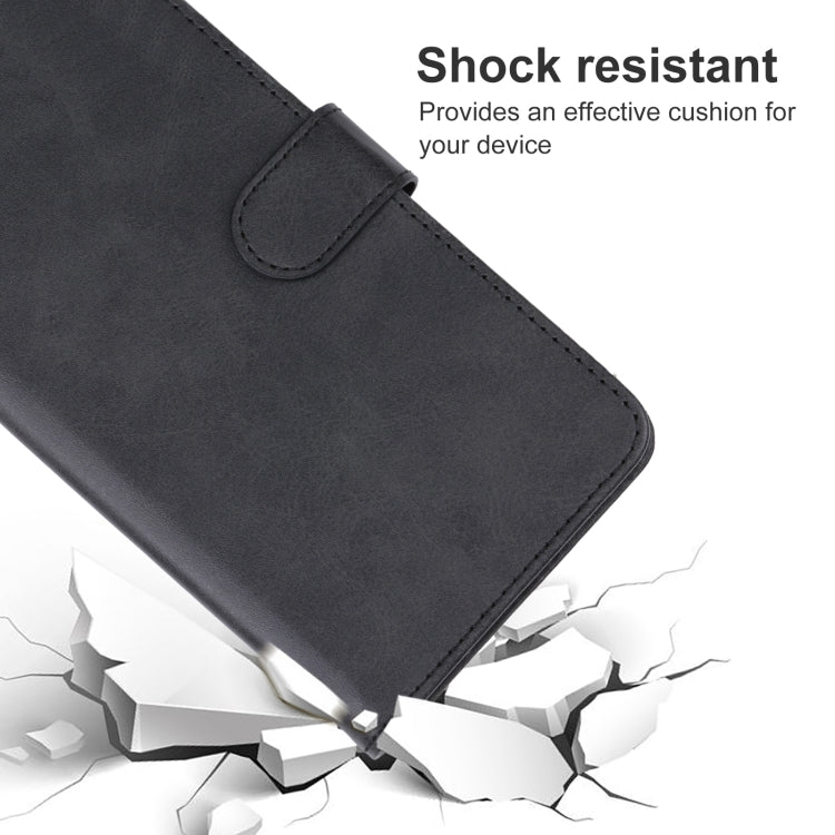 iPhone 15 Pro Max Leather Phone Case(Black)
