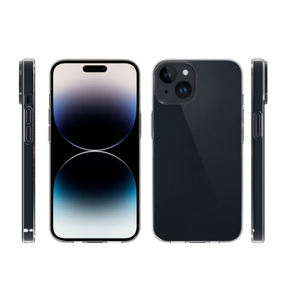 iPhone 15 Waterproof Texture TPU Phone Case(Transparent)