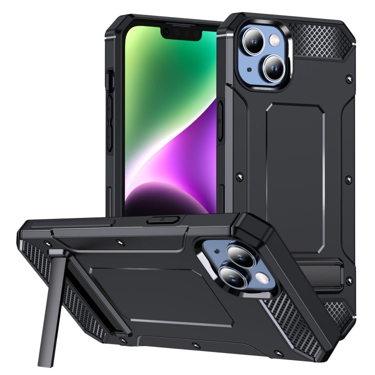 iPhone 11 Matte Holder Phone Case(Black)