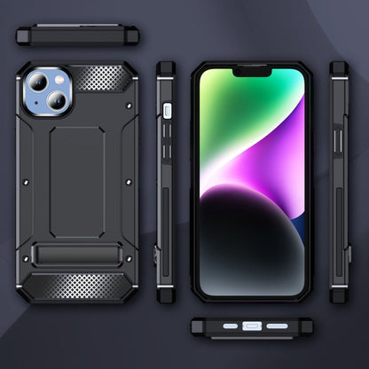 iPhone 11 Matte Holder Phone Case(Black)