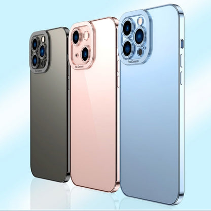 iPhone 15 Electroplating TPU Phone Case(Blue)