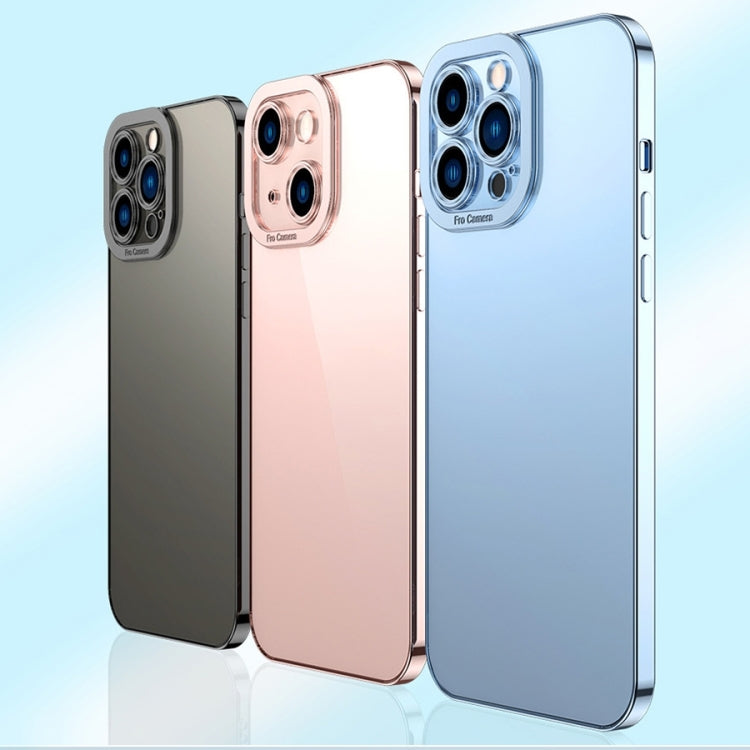 iPhone 15 Electroplating TPU Phone Case(Black)