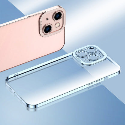 iPhone 15 Electroplating TPU Phone Case(Black)