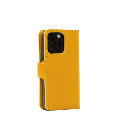 Top-Grain Leather Folio Case Wallet for iPhone 14 Series with MagSafe - Classic 4.0