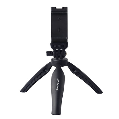 PULUZ Desk Plastic Tripod Mount with Phone Clamp & Adjusting Tripod Head for Smartphones, Plastic Tripod+Adjusting Head-1