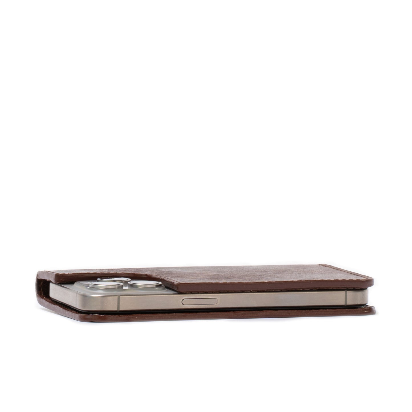 Leather Folio Case Wallet for iPhone 15 Series with MagSafe - The Minimalist 3.0