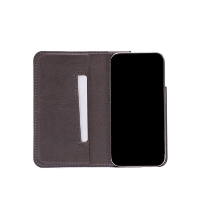 Leather Folio Case Wallet for iPhone 15 Series with MagSafe - The Minimalist 3.0