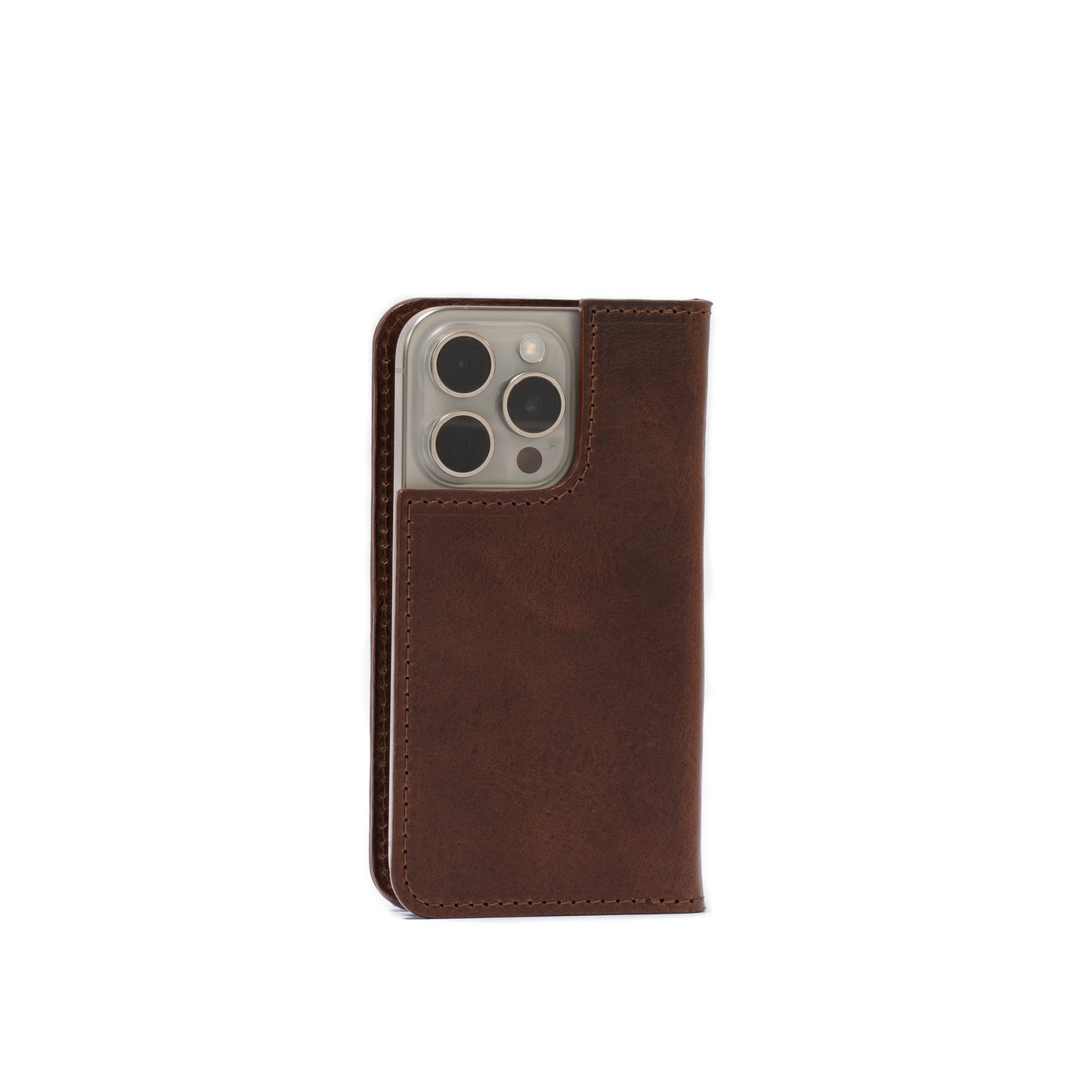 Leather Folio Case Wallet for iPhone 15 Series with MagSafe - The Minimalist 3.0