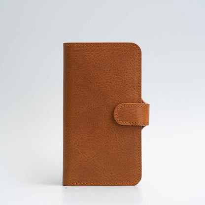 Full-Grain Leather Folio Case Wallet for iPhone 12/13 Series with MagSafe - Classic 4.0