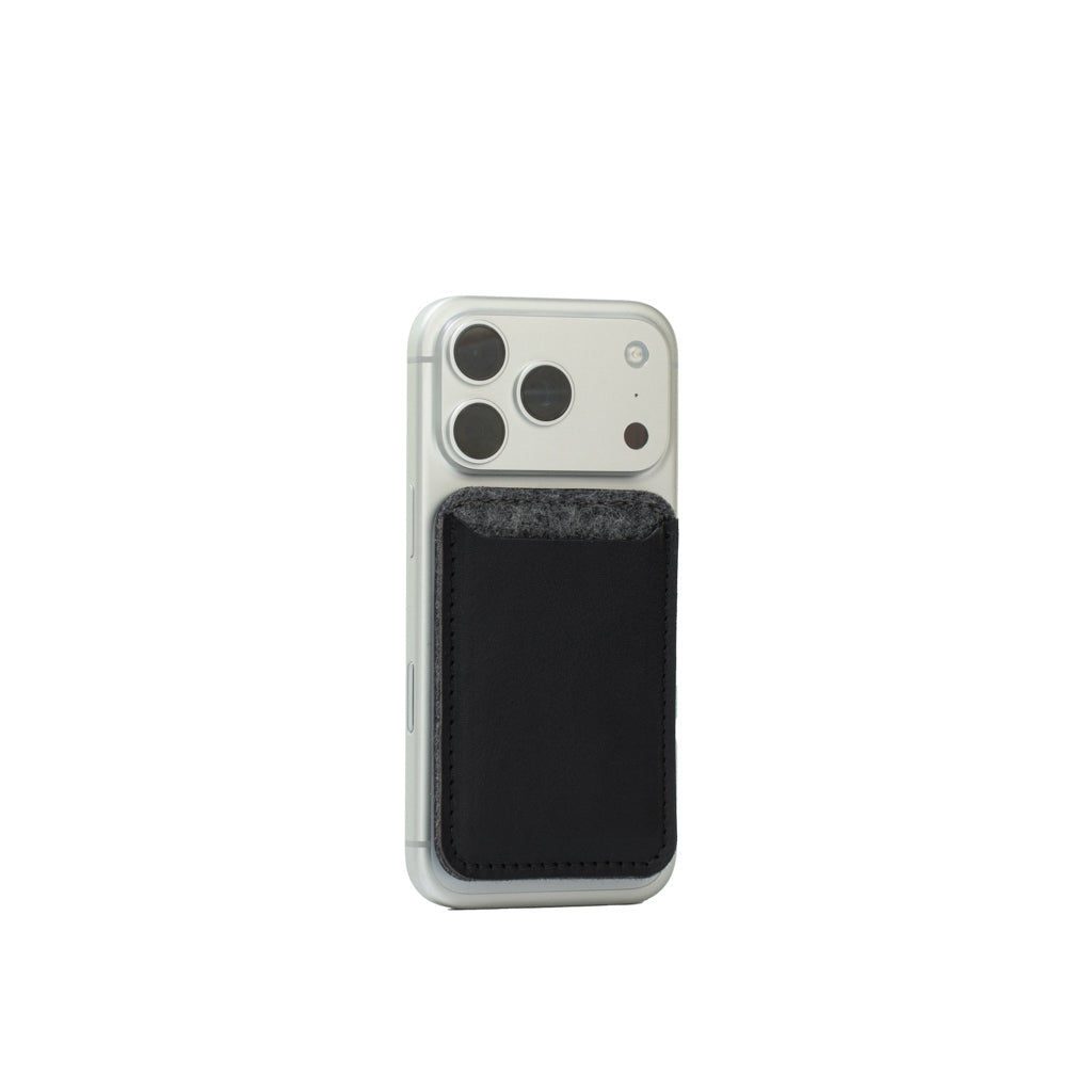 Leather Wallet compatible with MagSafe - Merino