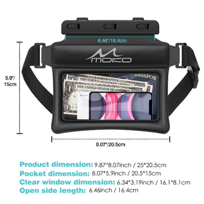 Waterproof Floating Phone Pouch Dry Bag for Water Sports